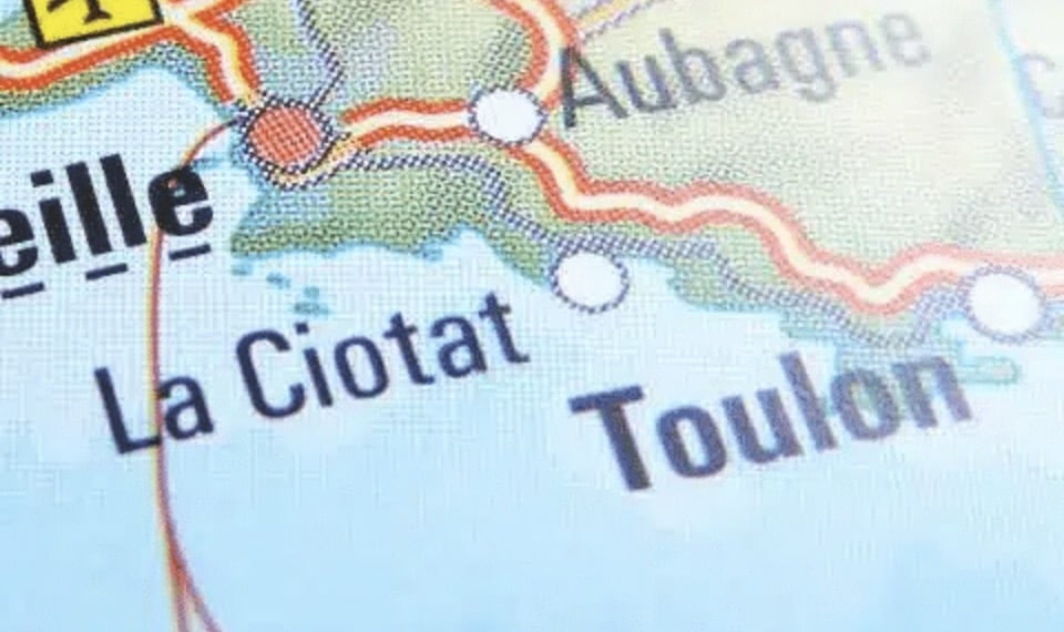 map débarras toulon