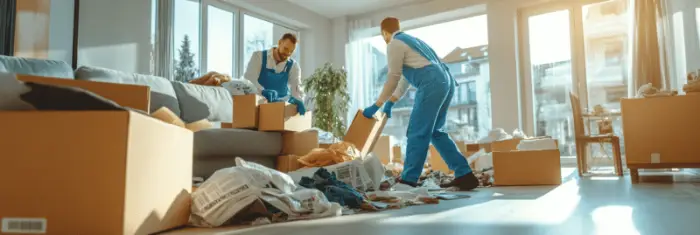 débarraseur de maison avant un déménagement