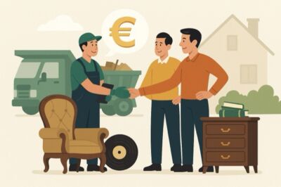 Illustration débarras maison gratuit